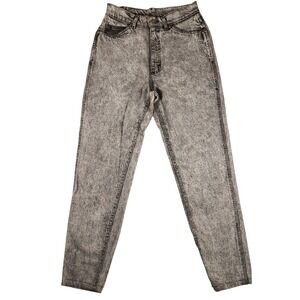 Lee Riders Vintage Acid Wash Jeans High Waist Mom Jeans 26 x 27